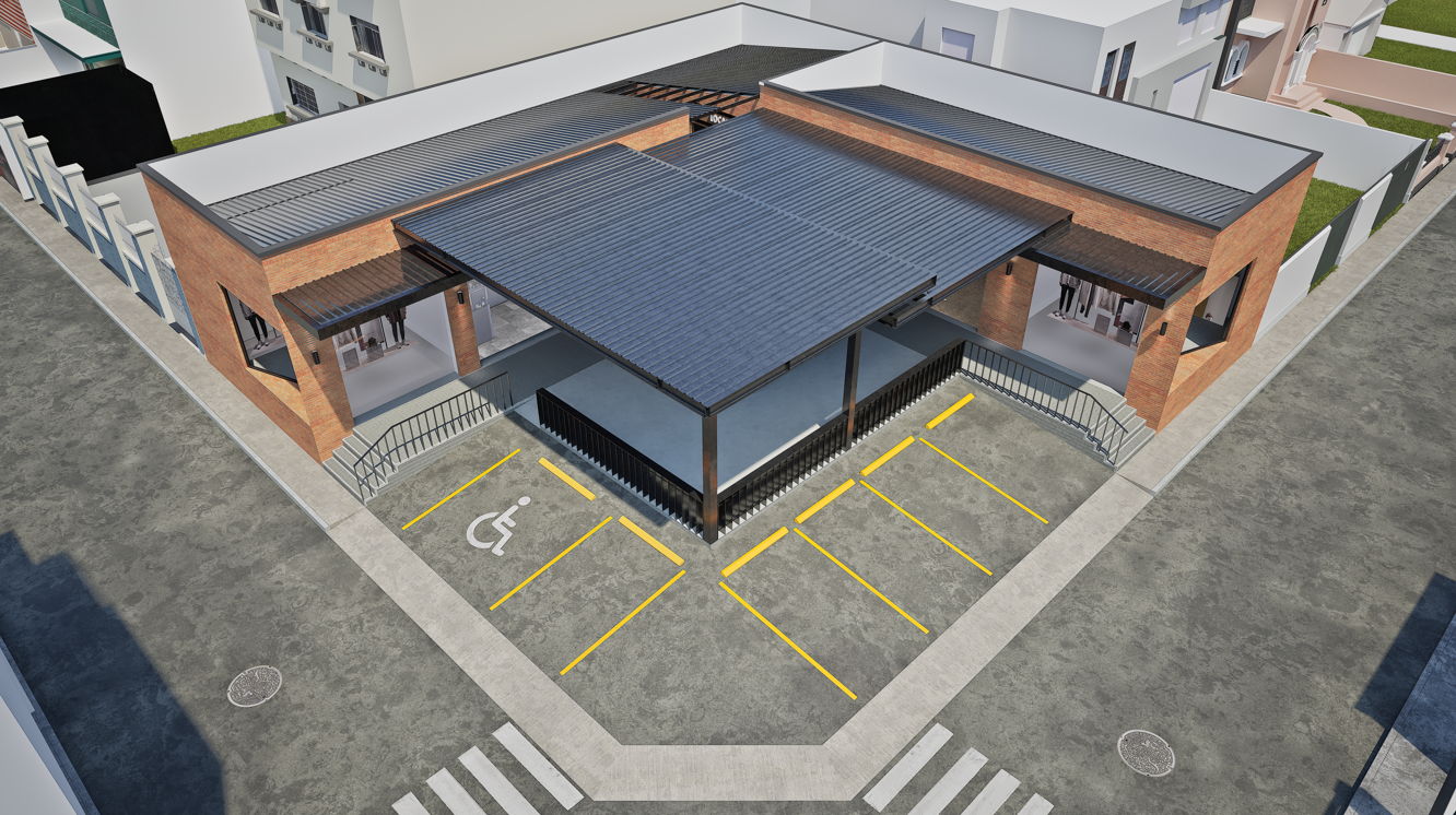 Plaza Chiu - Arquitectura